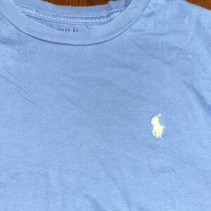 Polo by Ralph Lauren Boy’s Size M 10-12 Blue T-Shirt Yellow Pony